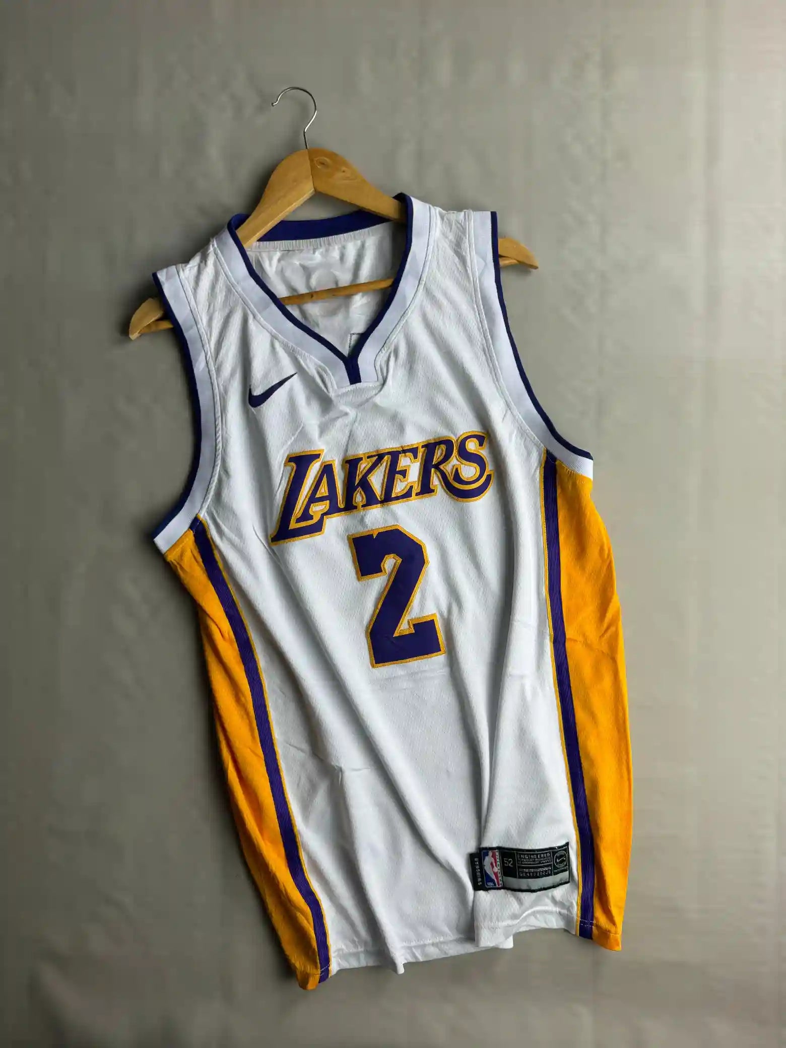 Preloved NBA Los Angeles Lakers Lonzo Ball Nike Jersey Athletewearz