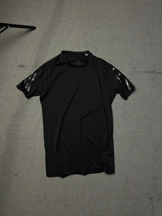 Adidas alphaskin black t-shirts \ large