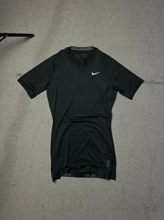 Preloved Nike Pro Black Compression Half Sleeves