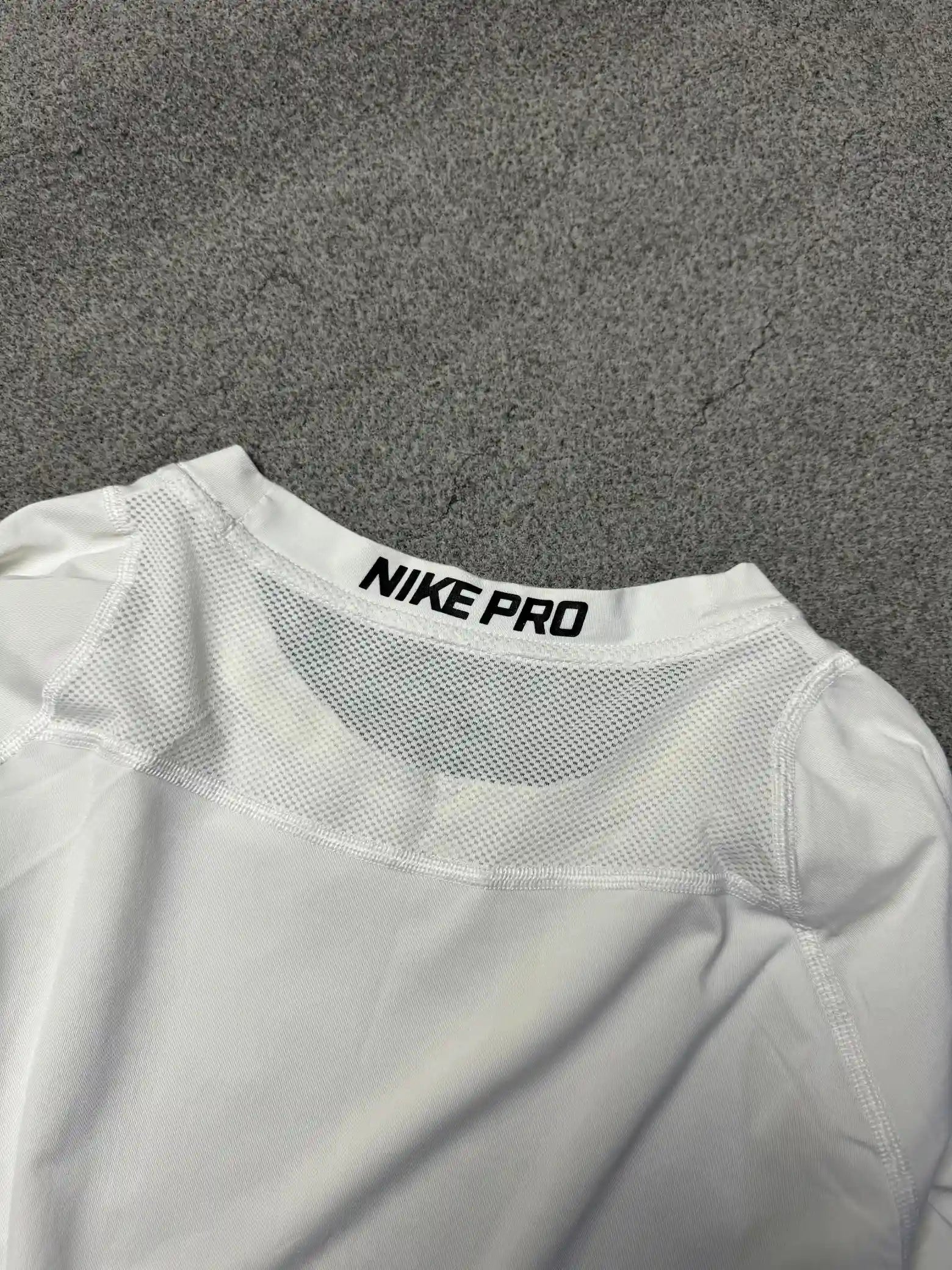 NIKE PRO DRI-FIT  WHITE FULL SLEEVES COMPRESSIONS