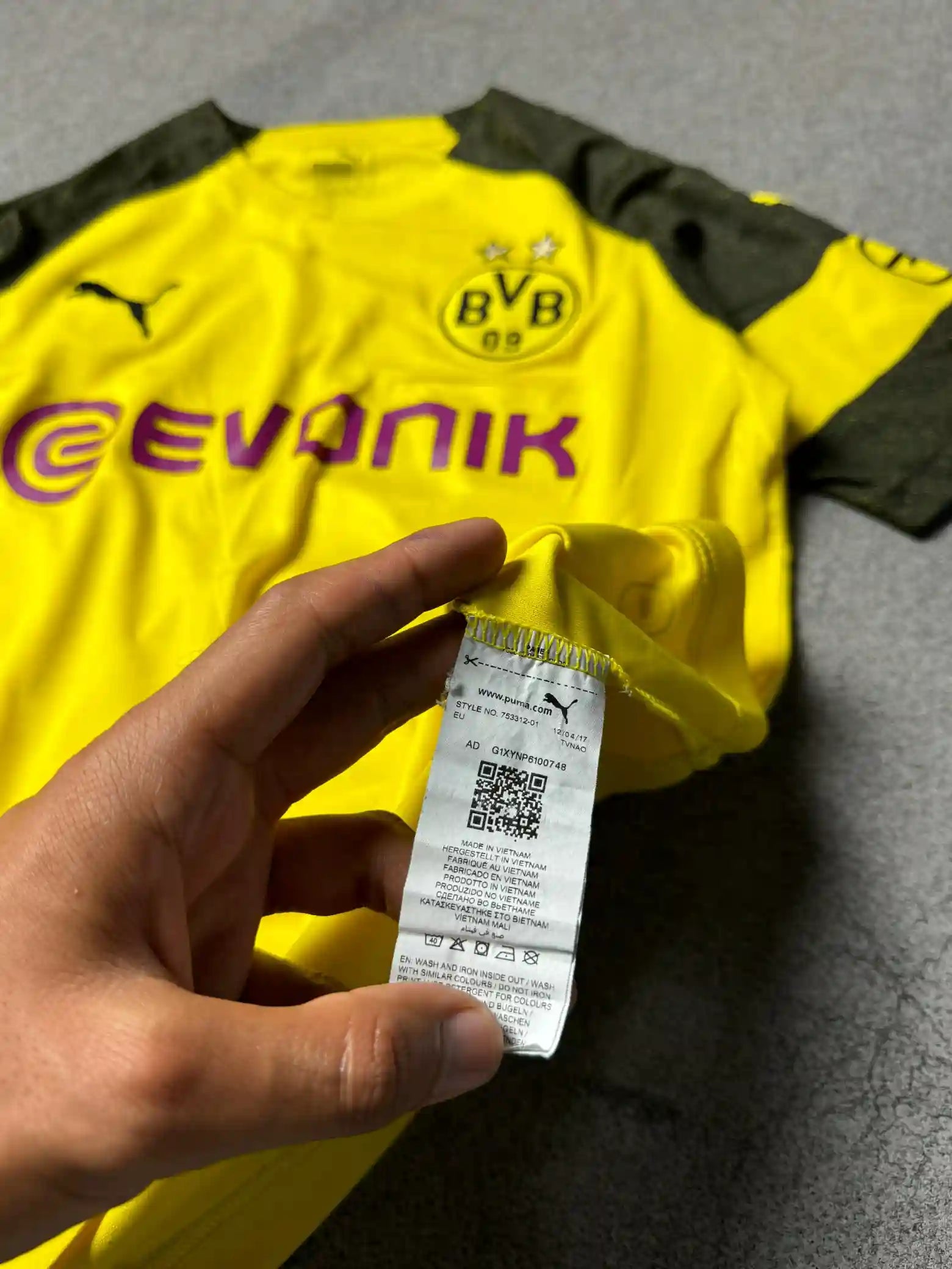 BORUSSIA DORTMUND X PUMA AUTHENTIC ICONIC JERSEY 🔥🥶