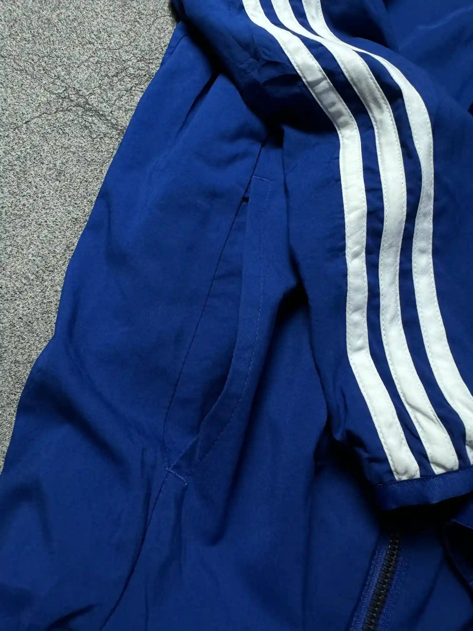 ADIDAS MENS PARACHUTE TRACK JACKET // LARGE 🔥🥶