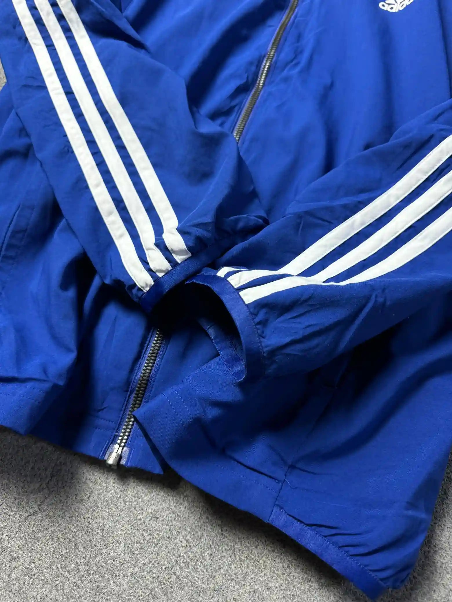 ADIDAS MENS PARACHUTE TRACK JACKET // LARGE 🔥🥶