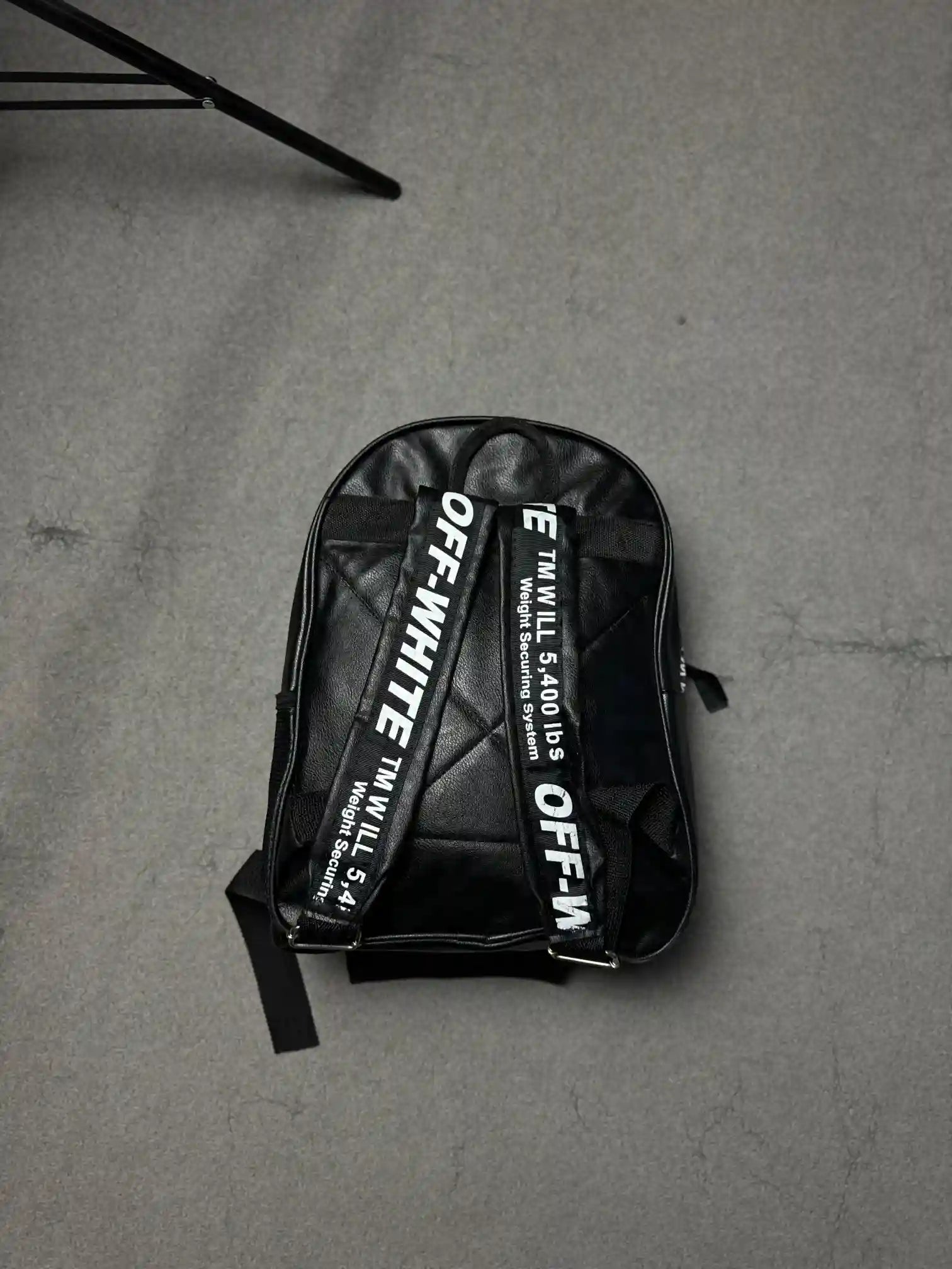 OFFWHITE LEATHER BACKPACK