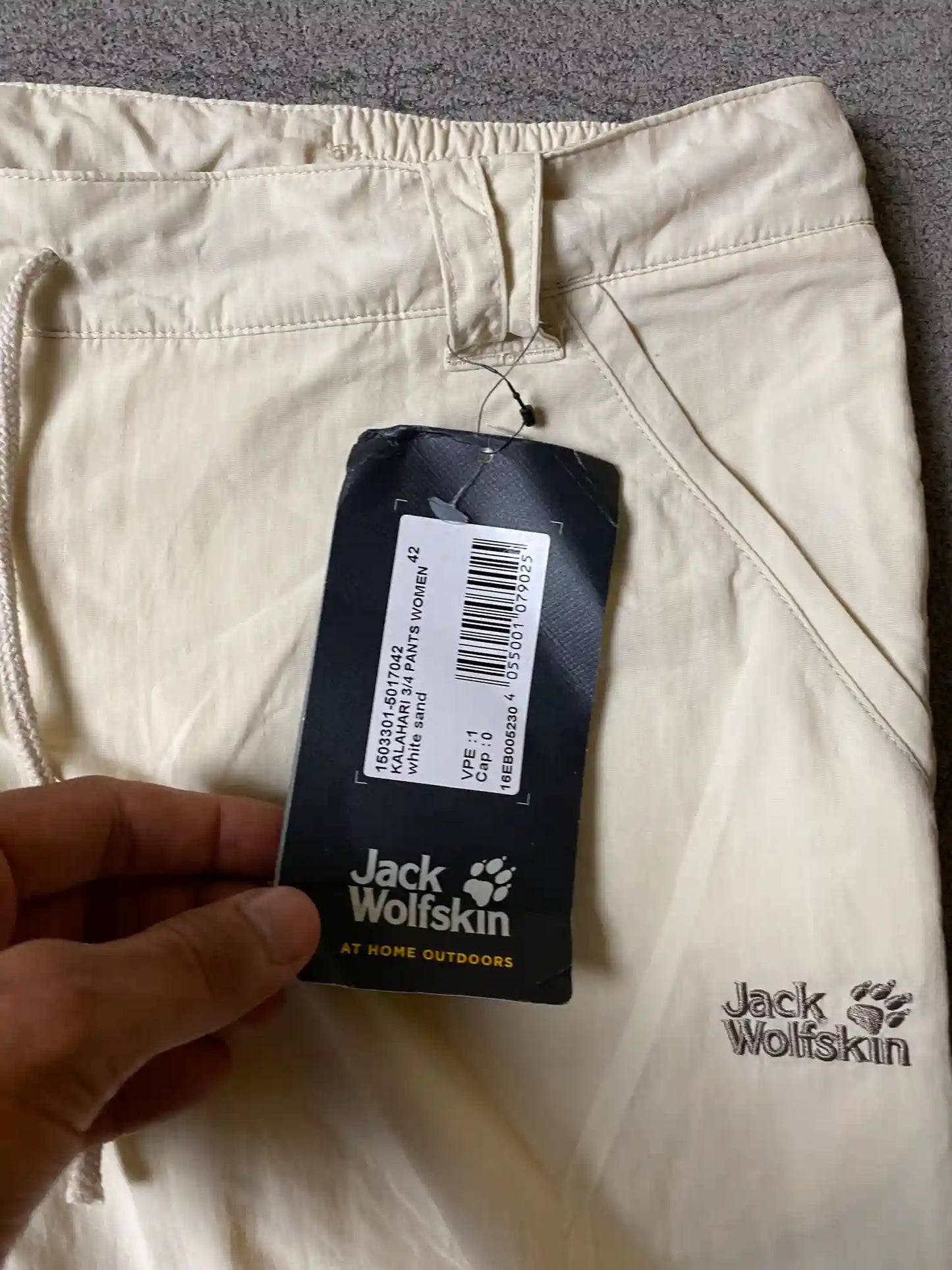 JACK WOLFSKIN 3/4 TROUSERS