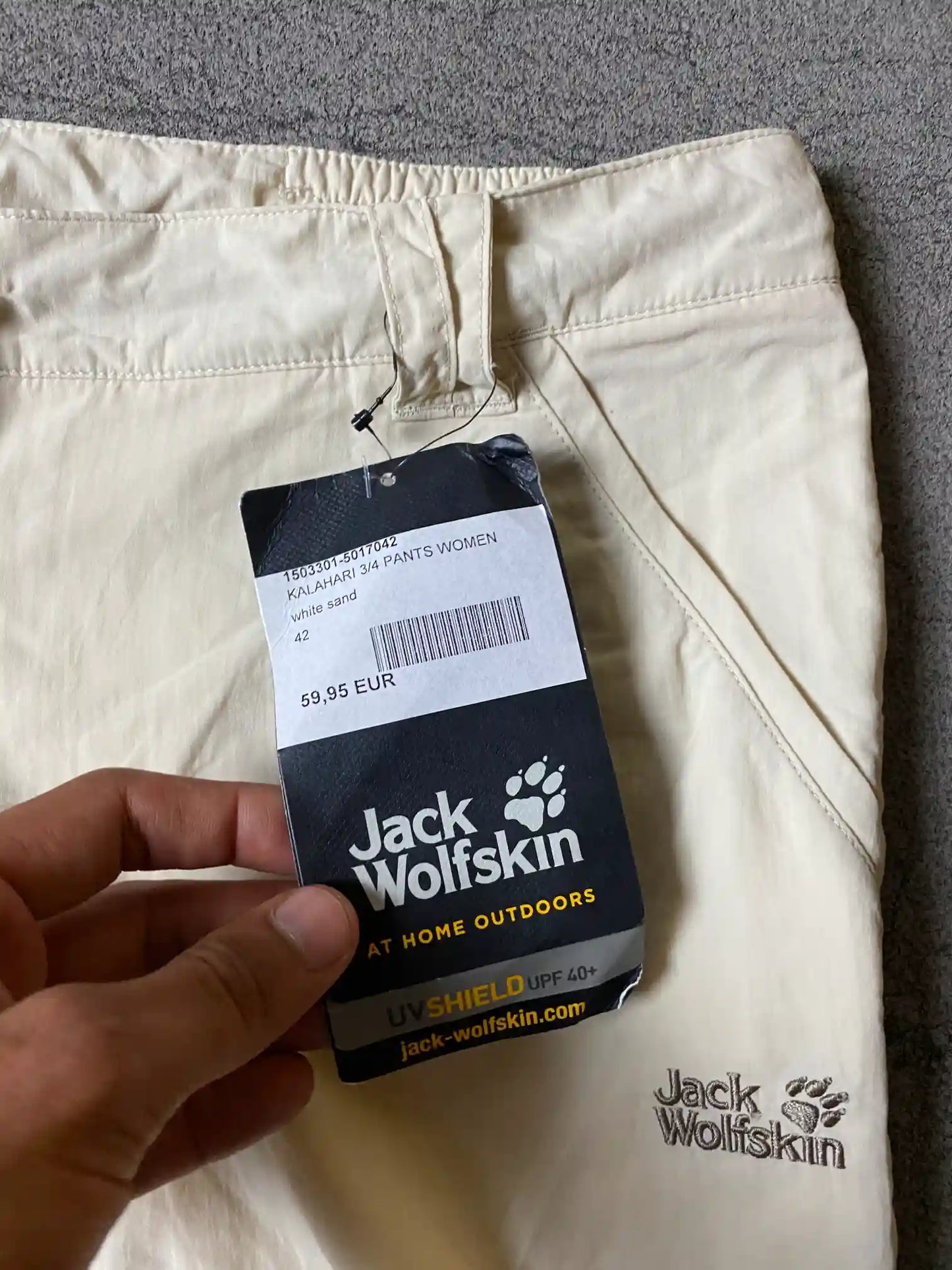 JACK WOLFSKIN 3/4 TROUSERS
