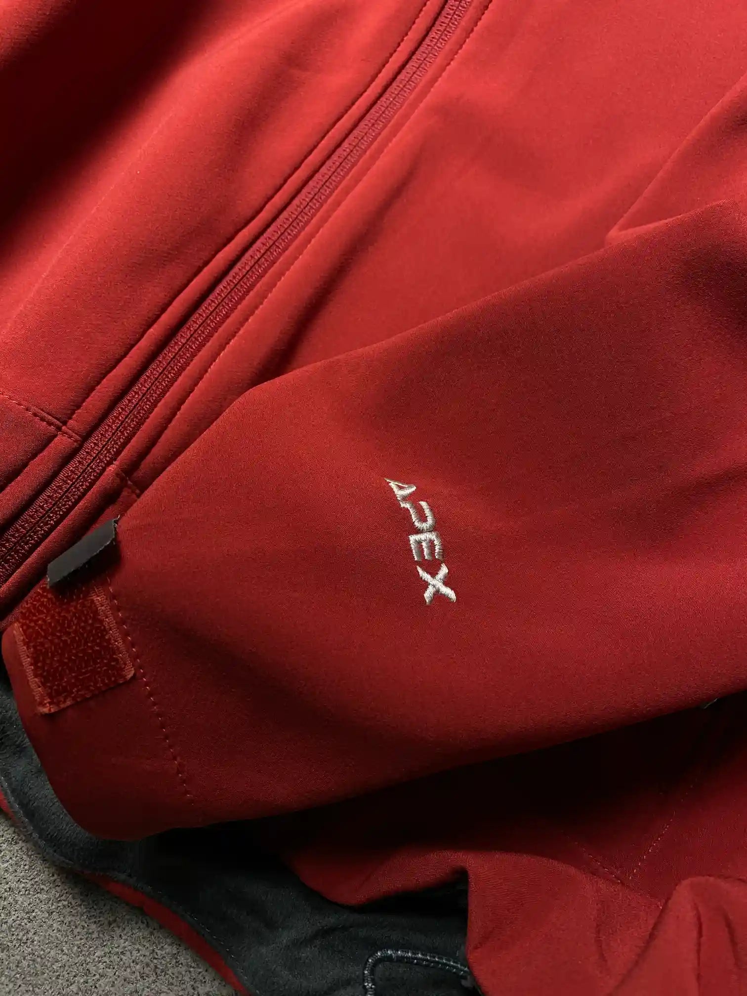 The North Face Apex Full Zip Soft Shell Jacket Red Men's