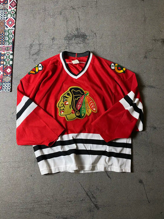 NHL Chicago Black Hawks CCM Authentic Hockey Jerseys