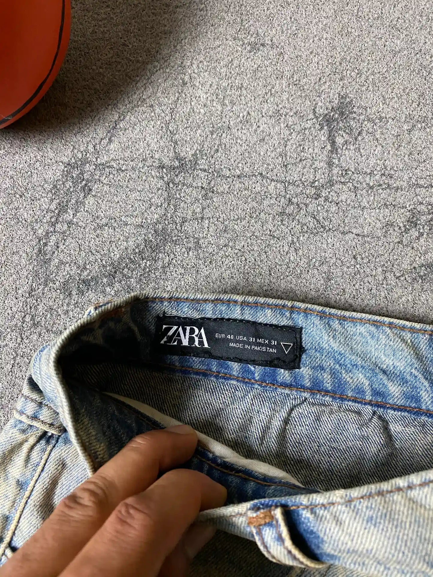 ZARA CARGO BAGGY PANTS