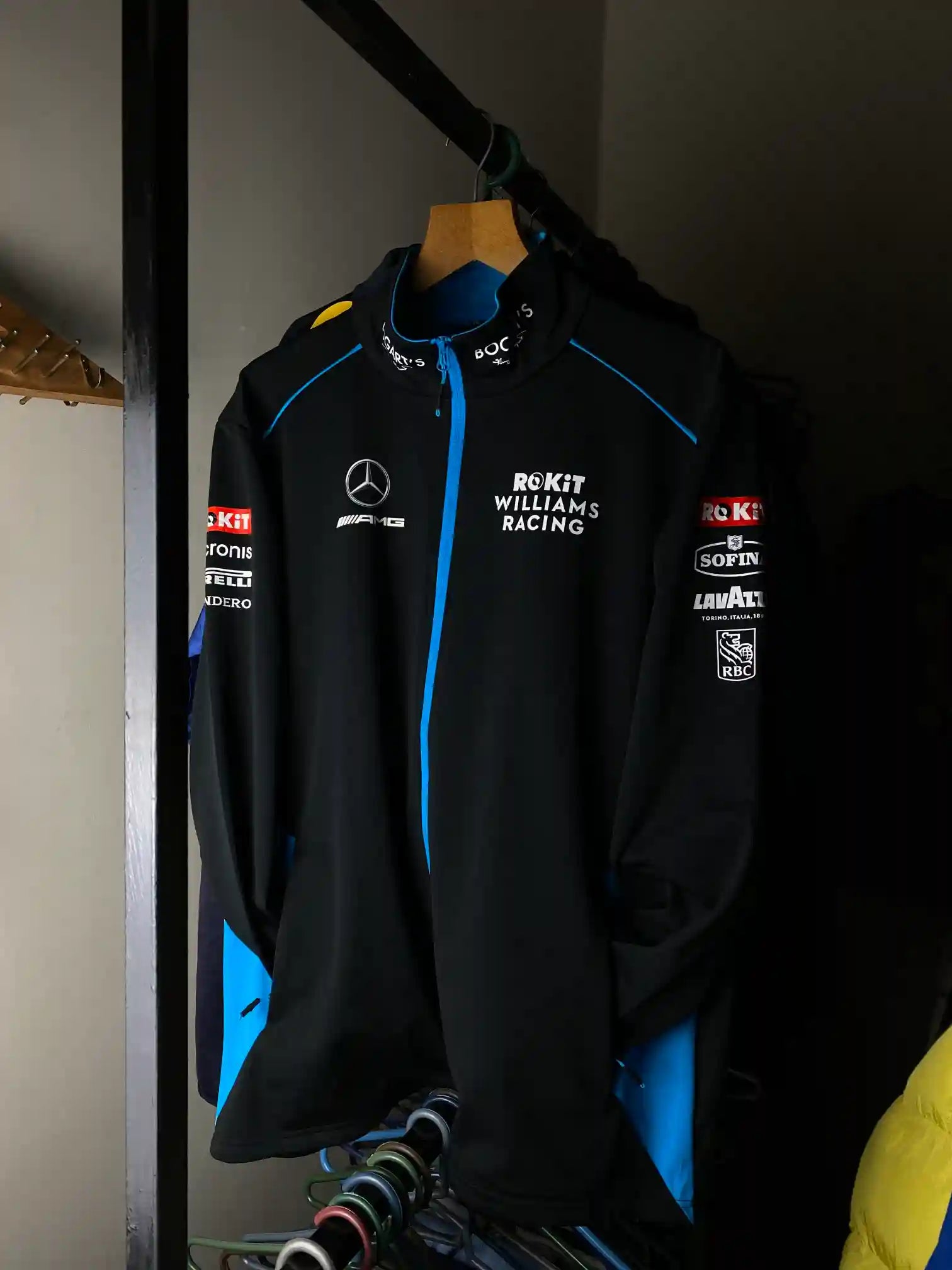 Rokit Williams Racing Mercedes AMG Official Apparel Jacket Soft Shell F1 Formula 1 // XL