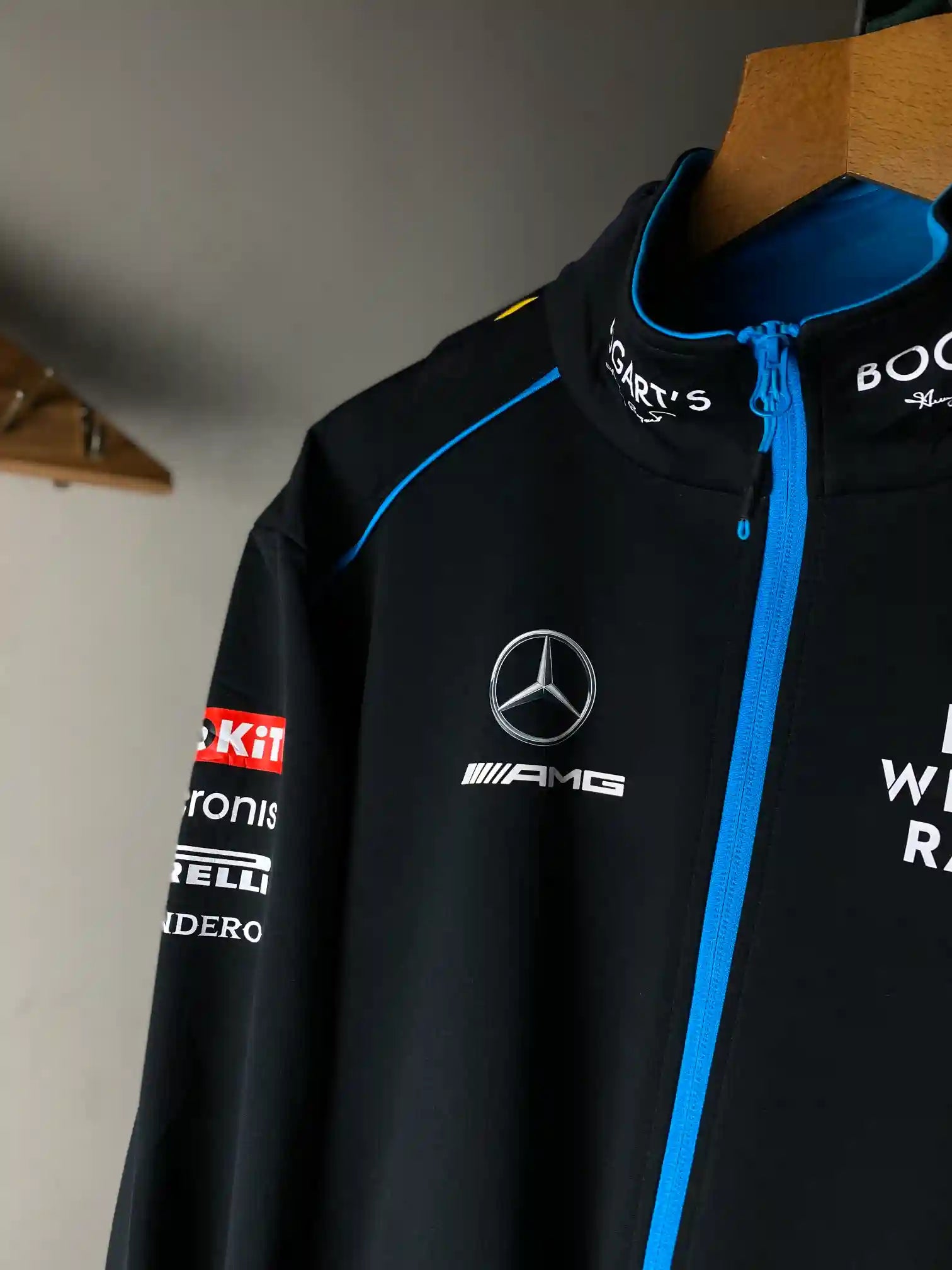 Rokit Williams Racing Mercedes AMG Official Apparel Jacket Soft Shell F1 Formula 1 // XL