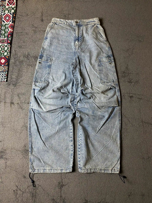 H&M DIVIDED BAGGY JEANS