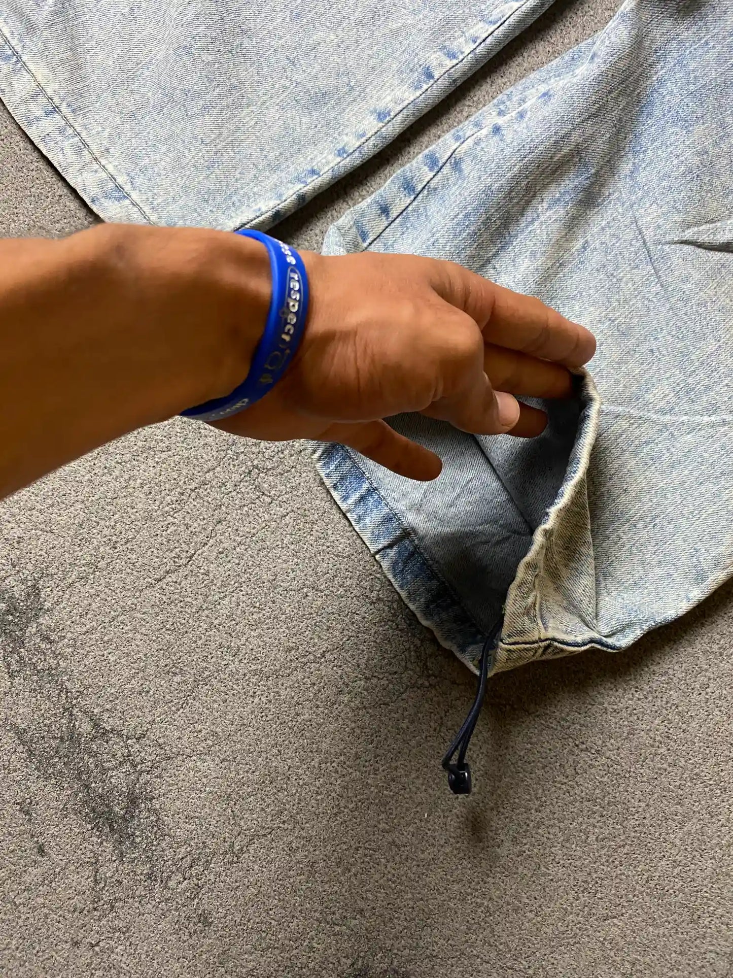 H&M DIVIDED BAGGY JEANS