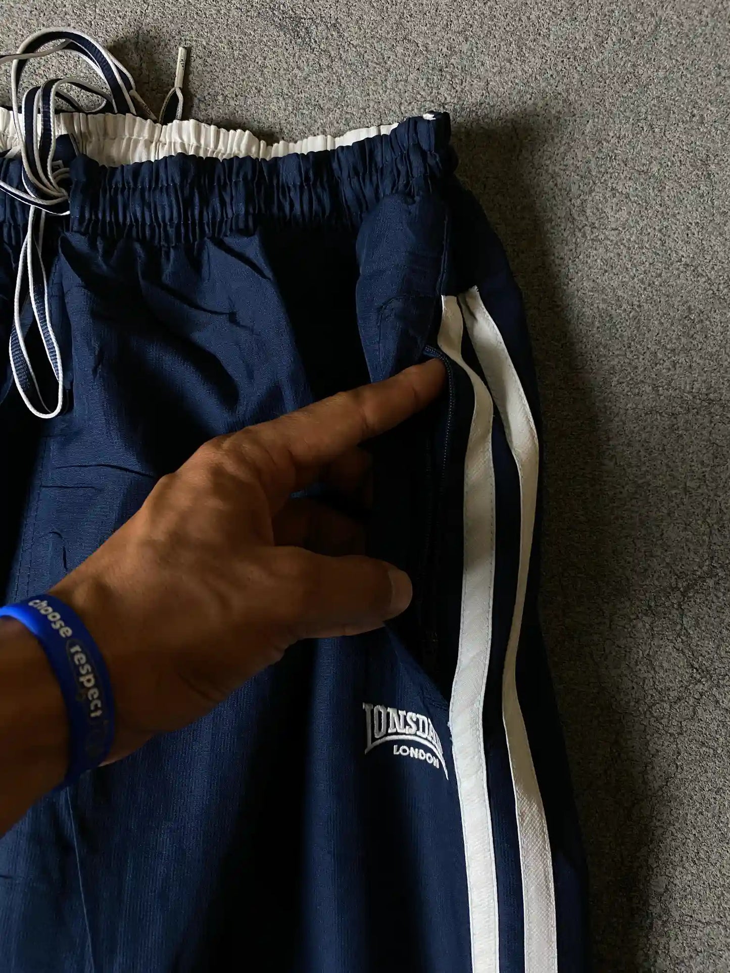 LONSDALE LONDON BAGGY TRACK TROUSER