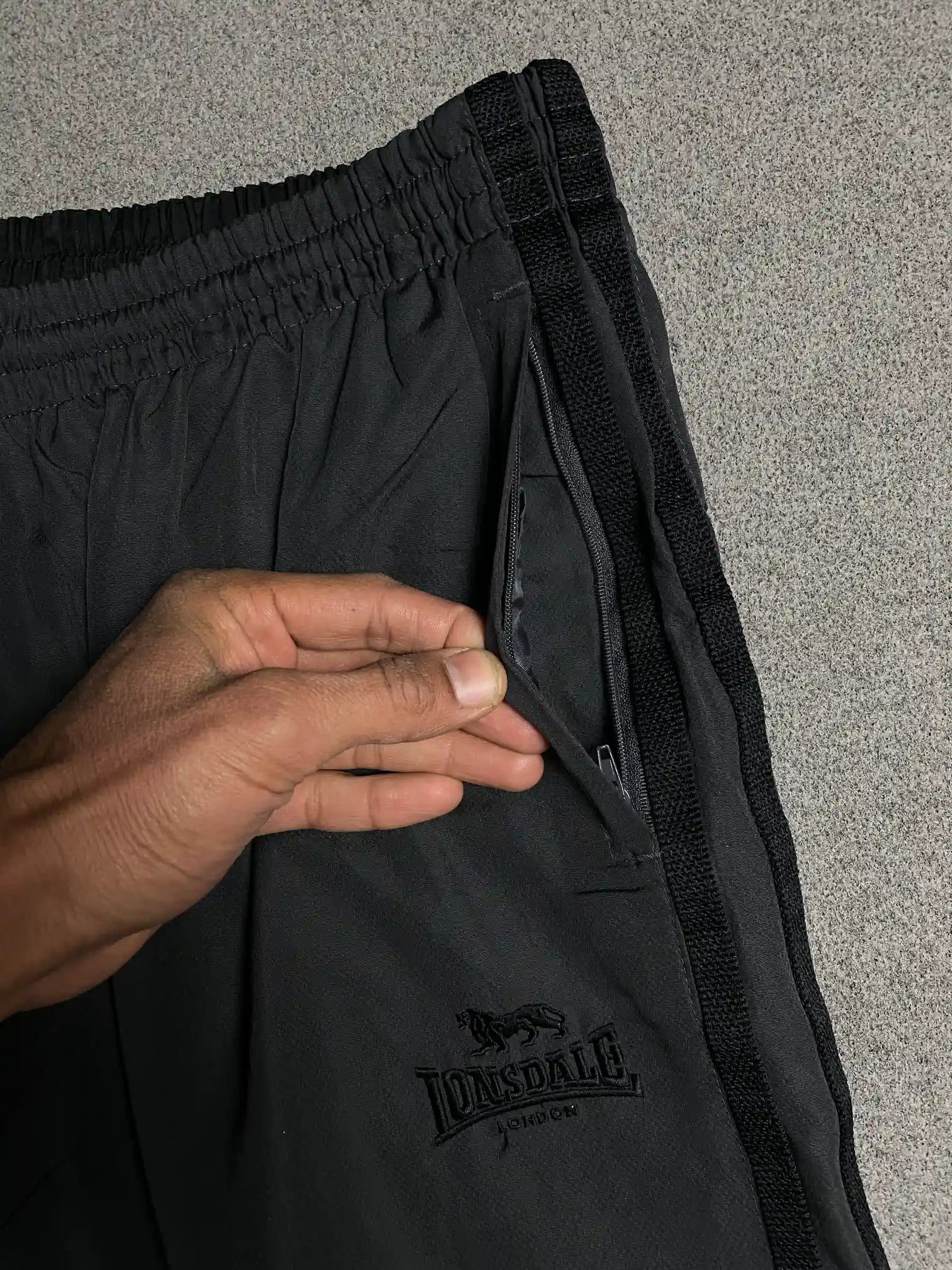 LONSDALE LONDON BAGGY PARACHUTE TROUSER //2xl