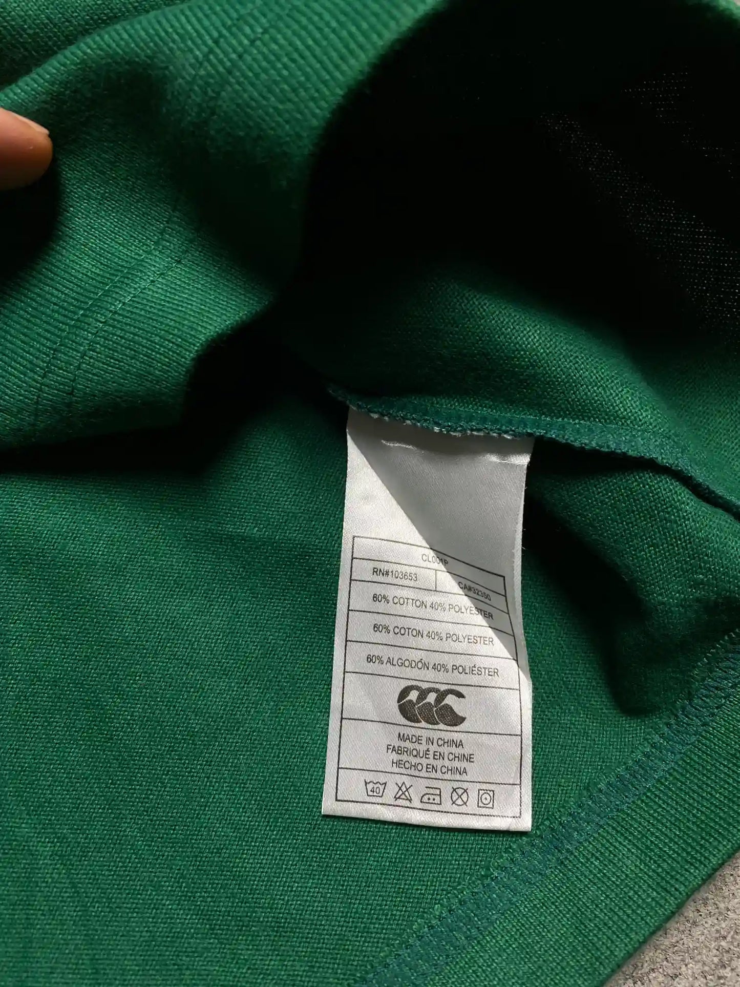 VINTAGE RETRO IRISH CANTERBURY JERSEYS
