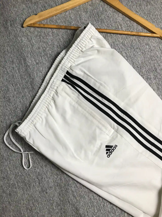 Preloved Adidas White Trousers