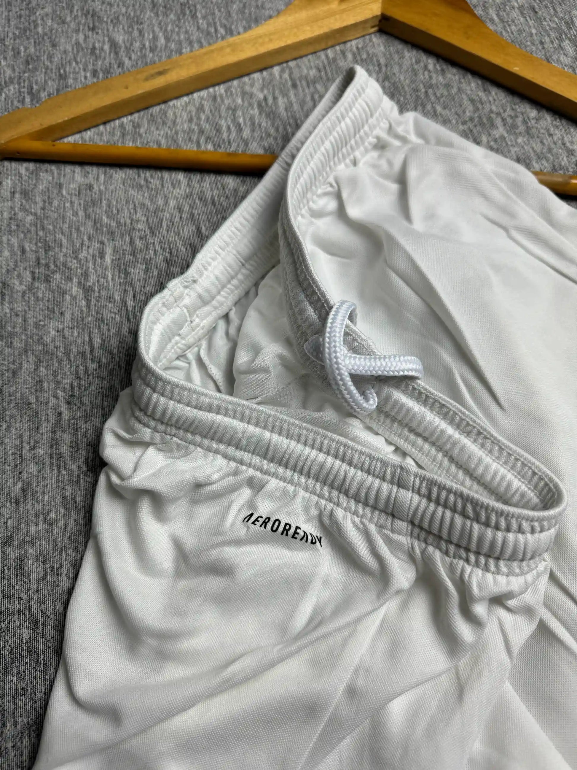 Preloved Adidas Performance White Sports Shorts - preloved - shorts - Athletewearz